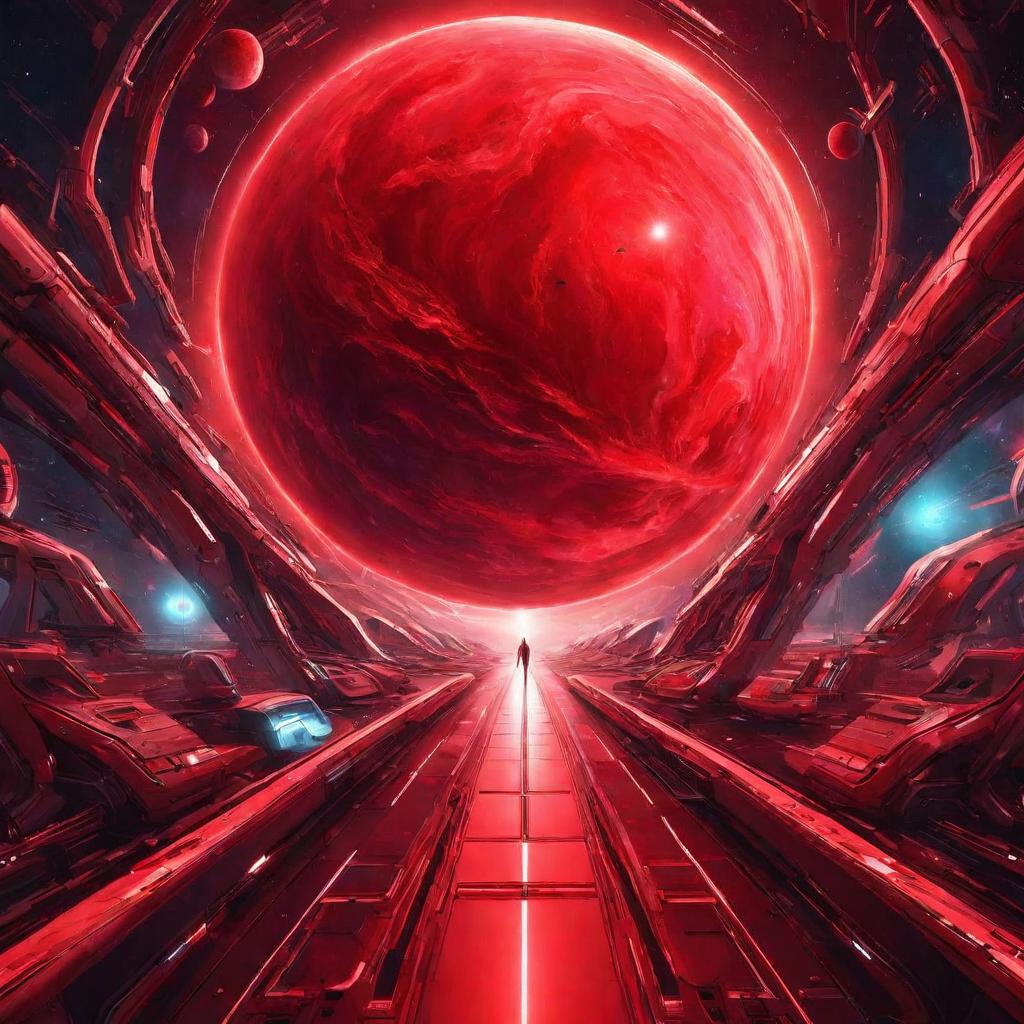 Sunset in the mountains